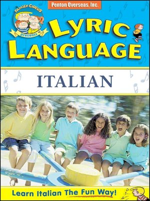 cover image of Lyric Language Italian